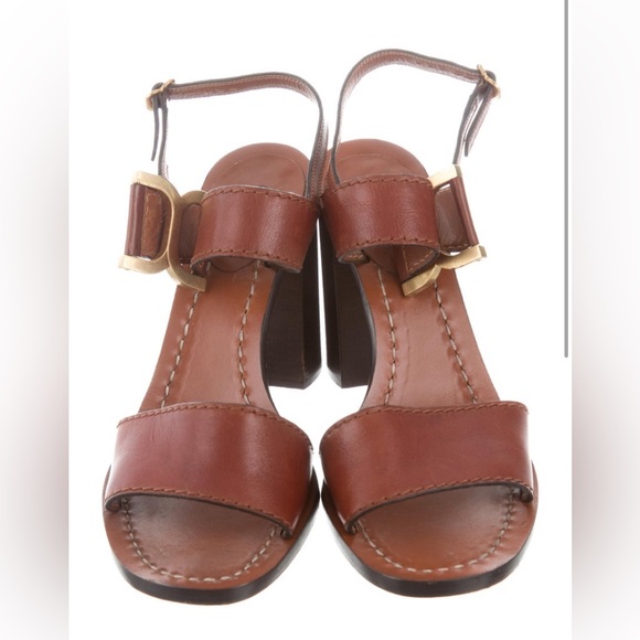 Vintage Chloe leather sandals - Picture 3 of 6